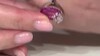 Zilveren ring met een roze kwarts