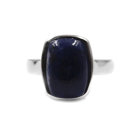 Anello in argento con Sodalite