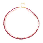 Edelstein-Silberhalskette (Riya)