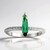 Bague en argent et Indicolite (Adela Silber)
