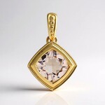 Ciondolo in oro con MORGANITE MARROPINO AAA