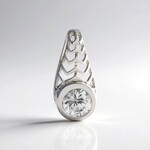 Ciondolo in oro con Zircone (Ornaments by de Melo)
