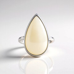 Anello in argento con Madreperla (MONOSONO COLLECTION)