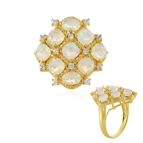 Welo Opal Silver Ring