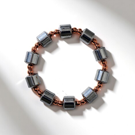 Bracciale con Ematite Argentata
