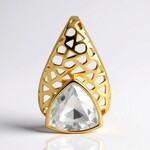 Ciondolo in oro con Zircone (Ornaments by de Melo)