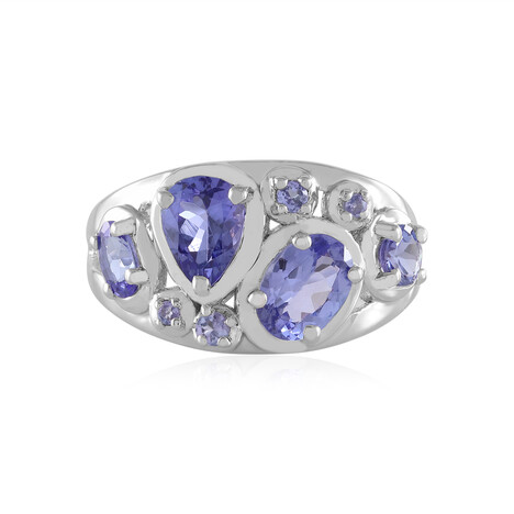 Anello in argento con Tanzanite