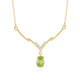 Sphene Silver Necklace