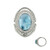 Larimar Silver Ring (Dallas Prince Designs)
