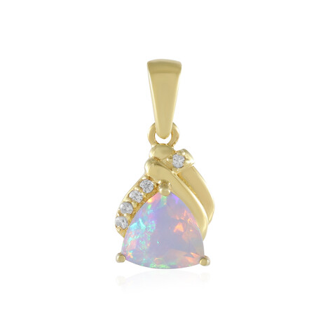 Welo Opal Silver Pendant