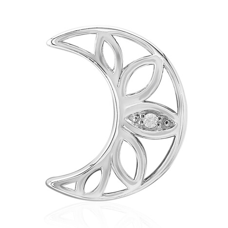 Colgante en plata con Diamante SI1 (G) (Annette)