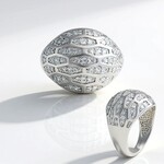 Anello in argento con Zircone