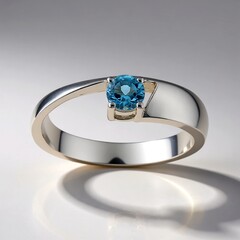 Anello in argento con Topazio Marambaia (Pallanova)