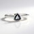 Anello in argento con Tanzanite (non riscaldata)