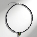 Collana in argento con Ammolite