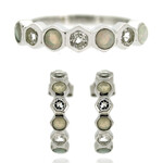 Anello in argento con Opale di Welo