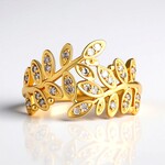 Anello in oro con Diamante Cioccolato I2 (SUHANA)