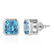Orecchini in argento con Topazio Marambaia