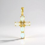 Ciondolo in argento con Opale di Welo