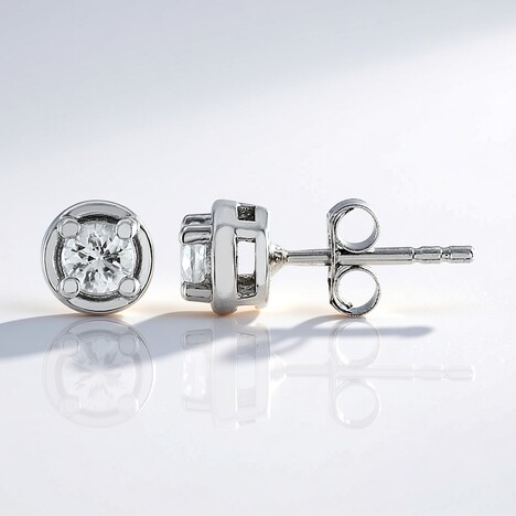 Orecchini in argento con Zircone