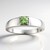 Anello in argento con Tanzanite Verde