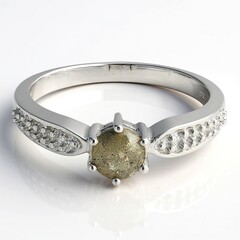 Anello in argento con Spectrolite