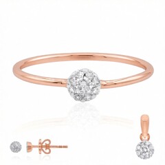 9K I1 (G) Diamond Gold Ring