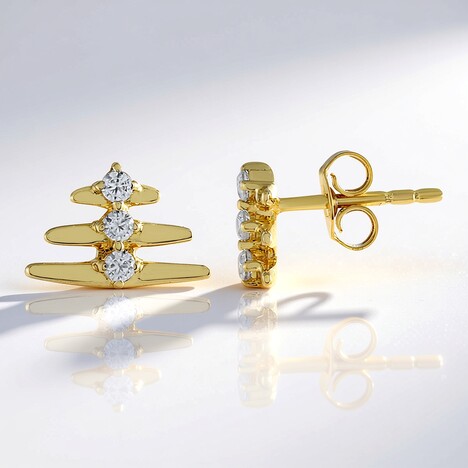Orecchini in argento con Zircone