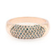 Bague en argent et Diamant fantaisie