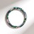 Bracciale in acciaio con Turchese (Riya)
