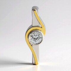 Ciondolo in argento con Zircone (MONOSONO COLLECTION)