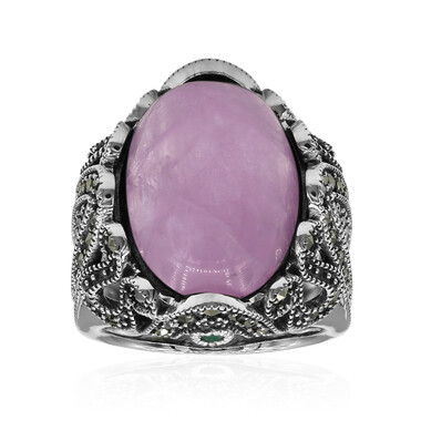 Kunzite Silver Ring (Annette classic)