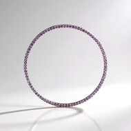 Ciondolo in argento con Ametista (MONOSONO COLLECTION)