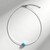 Collier en argent et Larimar