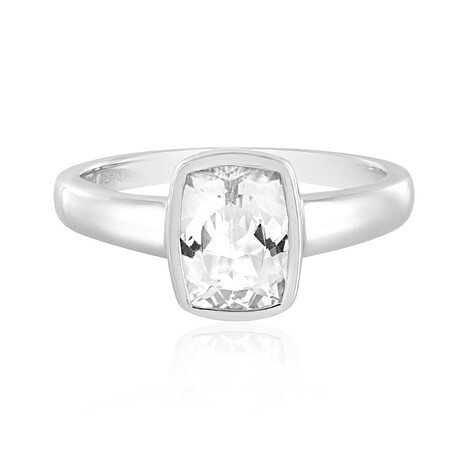 Anillo en plata con Danburita