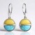 Orecchini in argento con Turchese (dagen)