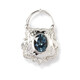 14K London Blue Topaz Gold Pendant (Dallas Prince Designs)