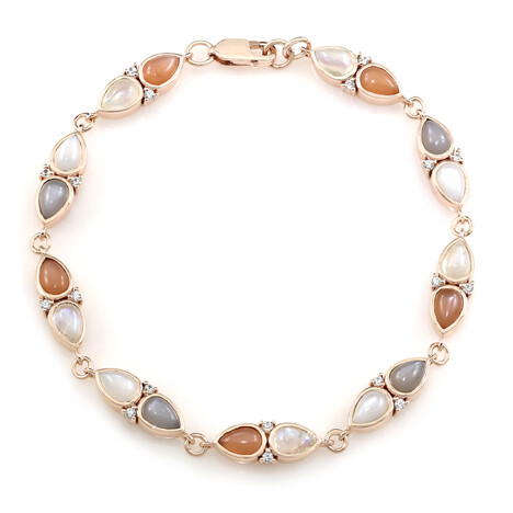 Mondstein-Silberarmband (KM by Juwelo)