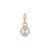 9K SI1 (I) Diamond Gold Pendant