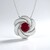 Collana in argento con Rubino del Madagascar (Ornaments by de Melo)