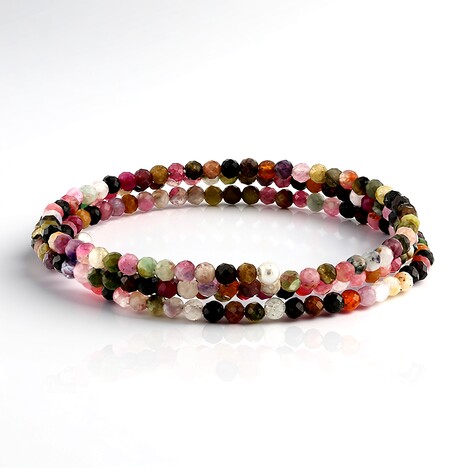 Bracciale in acciaio con Tormalina (Riya)