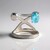 Anello in argento con Zircone Ratanakiri (de Melo Essence)