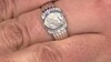 Anillo en plata con Meteorito Aletai