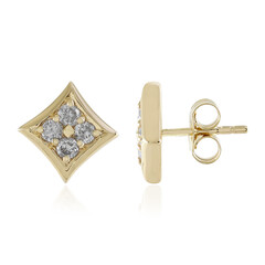 Boucles d'oreilles en or et Diamant I2 (H) (de Melo)
