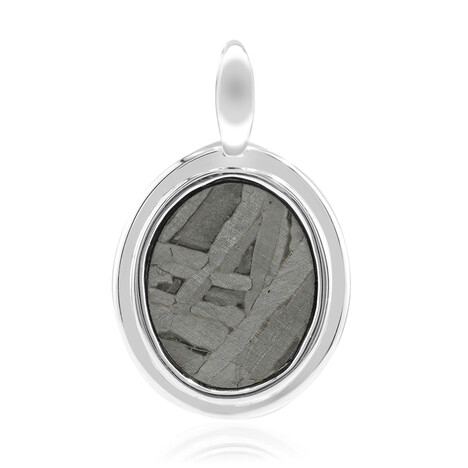 Ciondolo in argento con Meteoriti di Aletai