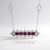 Collana in argento con Rodolite (Dallas Prince Designs)