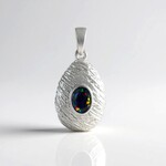 Ciondolo in argento con Opale Mezezo (SAELOCANA)