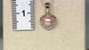 Colgante en plata con Perla durazno Freshwater (TPC)