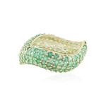 Anello in oro con Smeraldo Russo (de Melo)