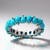 Anello in argento con Turchese Sleeping Beauty